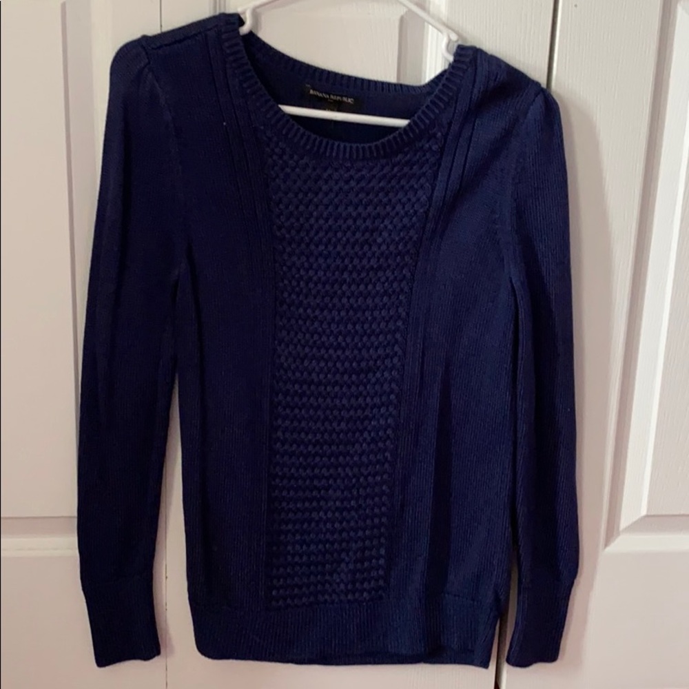 Blue Banana Republic sweater